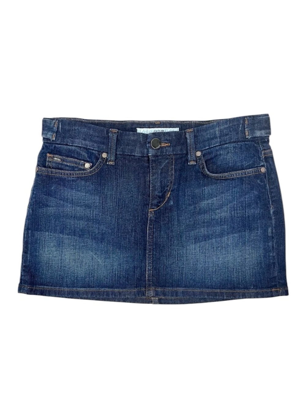 Joe’s Jeans Vintage Y2K Denim Micro Mini Skirt